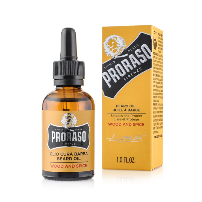 Proraso Beard Oil Wood &amp; Spice 30ml