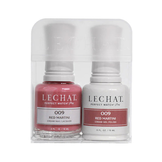 LeChat HEMA Free Perfect Match Pro Gel & Nail Lacquer Duo Red Martini 15ml