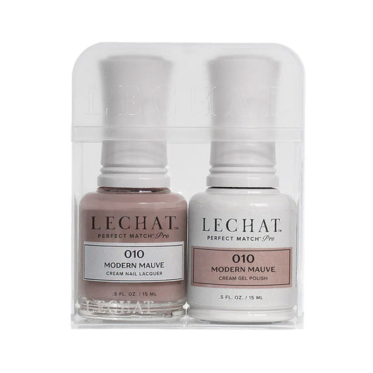 LeChat HEMA Free Perfect Match Pro Gel & Nail Lacquer Duo Modern Mauve 15ml