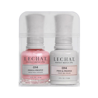 LeChat HEMA Free Perfect Match Pro Gel & Nail Lacquer Duo Prim & Proper 15ml