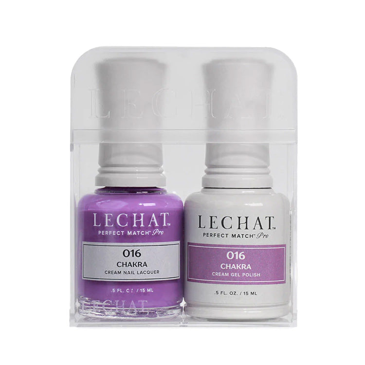 LeChat HEMA Free Perfect Match Pro Gel & Nail Lacquer Duo Chakra 15ml