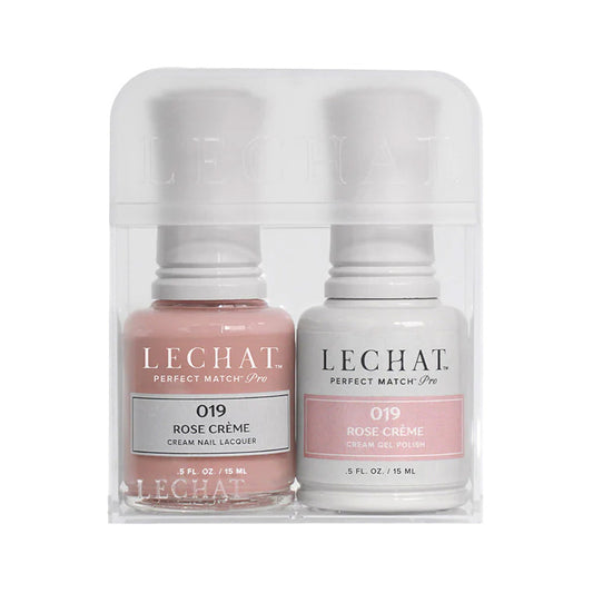 LeChat HEMA Free Perfect Match Pro Gel & Nail Lacquer Duo Rose Creme 15ml
