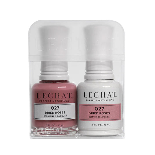 LeChat HEMA Free Perfect Match Pro Gel & Nail Lacquer Duo Dried Roses 15ml