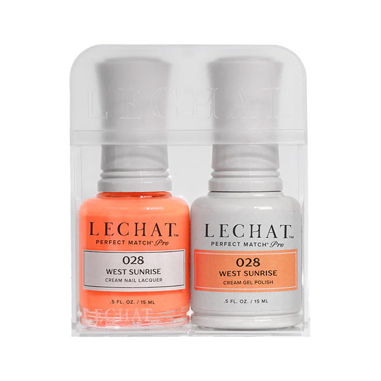 LeChat HEMA Free Perfect Match Pro Gel & Nail Lacquer Duo West Sunrise 15ml