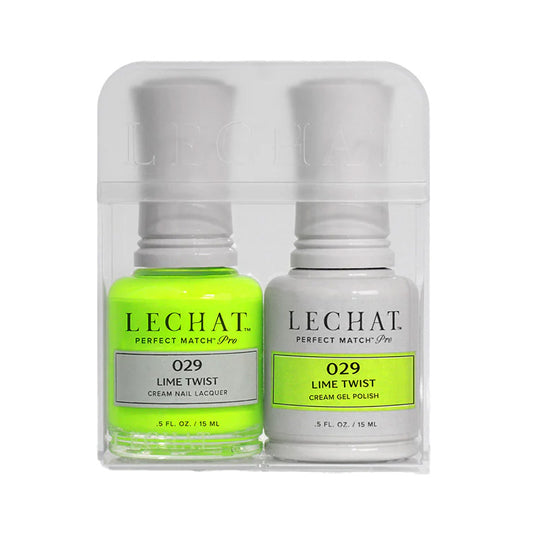 LeChat HEMA Free Perfect Match Pro Gel & Nail Lacquer Duo Lime Twist 15ml