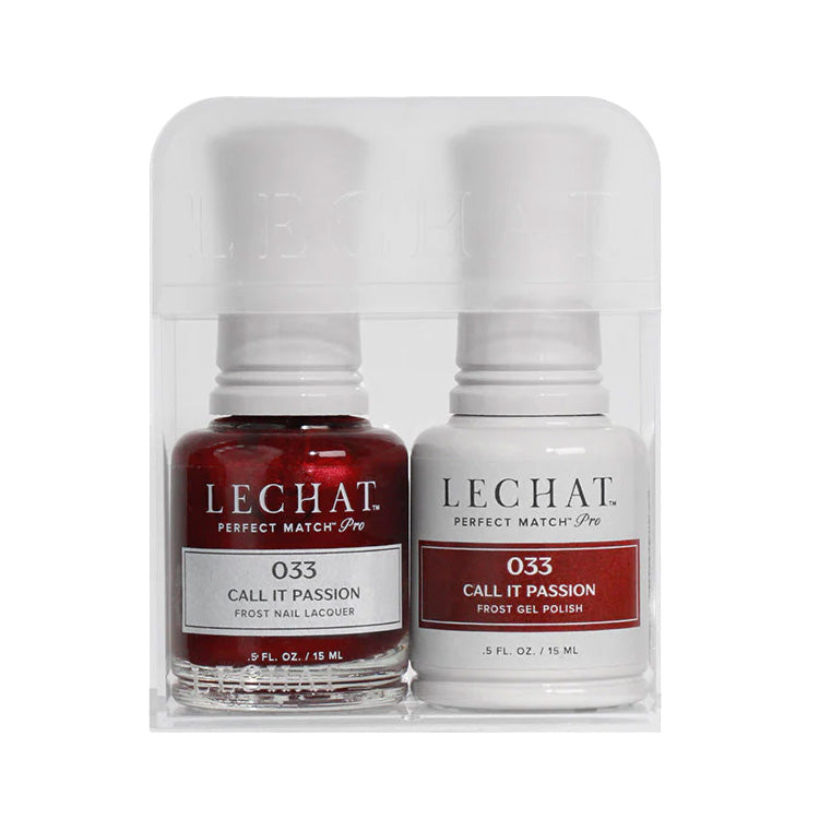 LeChat HEMA Free Perfect Match Pro Gel & Nail Lacquer Duo Call It Passion 15ml