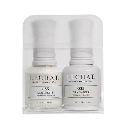 LeChat HEMA Free Perfect Match Pro Gel & Nail Lacquer Duo Silk Shades 15ml