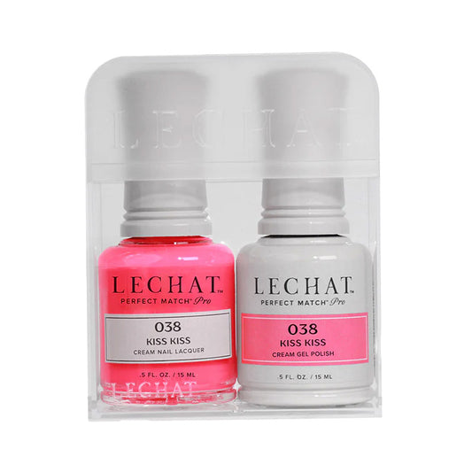 LeChat HEMA Free Perfect Match Pro Gel & Nail Lacquer Duo Kiss Kiss 15ml
