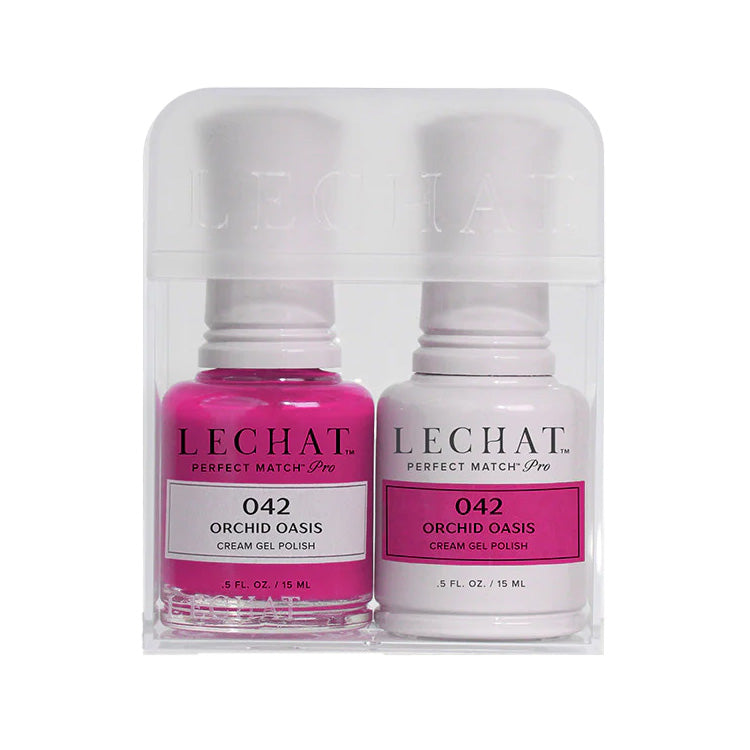 LeChat HEMA Free Perfect Match Pro Gel & Nail Lacquer Duo Orchid Oasis 15ml