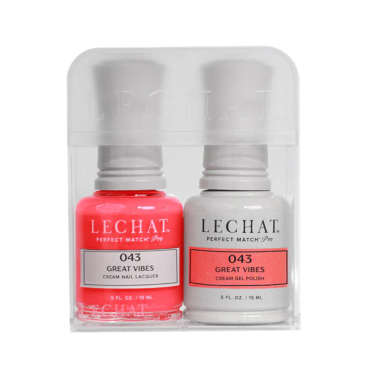 LeChat HEMA Free Perfect Match Pro Gel & Nail Lacquer Duo Great Vibes 15ml