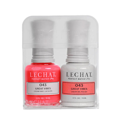 LeChat HEMA Free Perfect Match Pro Gel & Nail Lacquer Duo Great Vibes 15ml