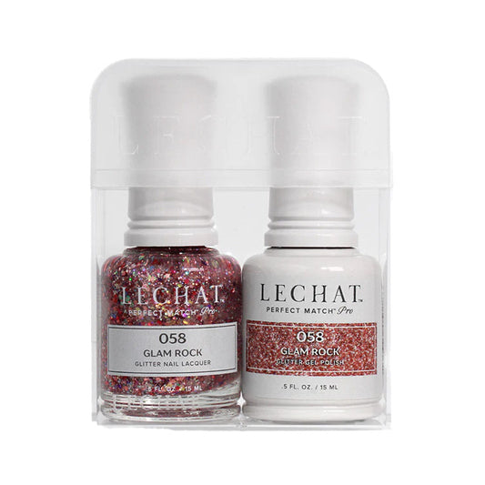LeChat HEMA Free Perfect Match Pro Gel & Nail Lacquer Duo Glam Rock 15ml
