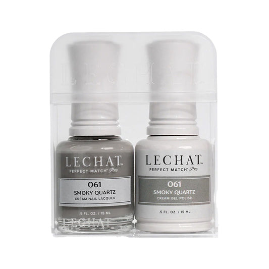 LeChat HEMA Free Perfect Match Pro Gel & Nail Lacquer Duo Smokey Squartz 15ml