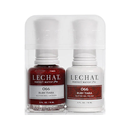 LeChat HEMA Free Perfect Match Pro Gel & Nail Lacquer Duo Ruby Tiara 15ml