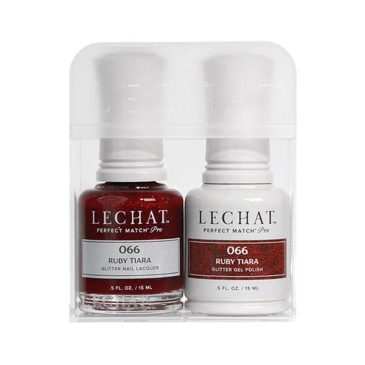 LeChat HEMA Free Perfect Match Pro Gel & Nail Lacquer Duo Ruby Tiara 15ml