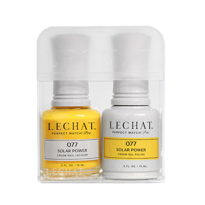 LeChat HEMA Free Perfect Match Pro Gel & Nail Lacquer Duo Solar Power 15ml