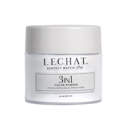 LeChat Perfect Match Pro 3-in-1 Gel, Dip & Acrylic Powder Pristine White 42g