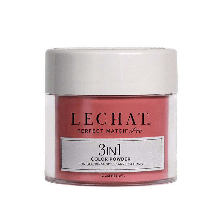 LeChat Perfect Match Pro 3-in-1 Gel, Dip & Acrylic Powder Red Martini 42g