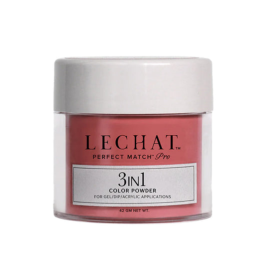 LeChat Perfect Match Pro 3-in-1 Gel, Dip & Acrylic Powder Red Martini 42g