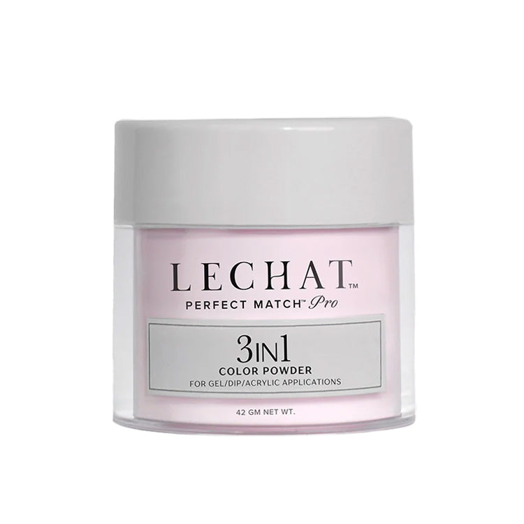 LeChat Perfect Match Pro 3-in-1 Gel, Dip & Acrylic Powder Frosted Pink 42g