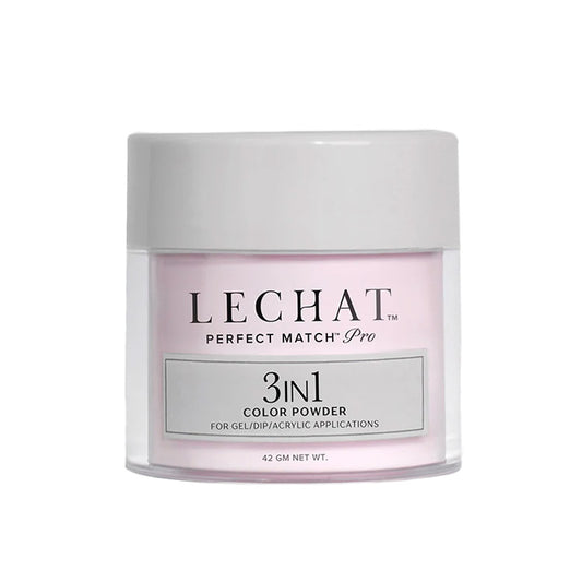 LeChat Perfect Match Pro 3-in-1 Gel, Dip & Acrylic Powder Frosted Pink 42g