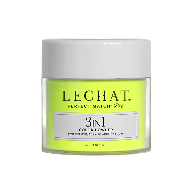 LeChat Perfect Match Pro 3-in-1 Gel, Dip & Acrylic Powder Lime Twist 42g