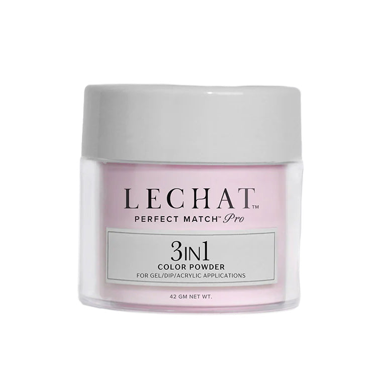 LeChat Perfect Match Pro 3-in-1 Gel, Dip & Acrylic Powder Shy Girl 42g