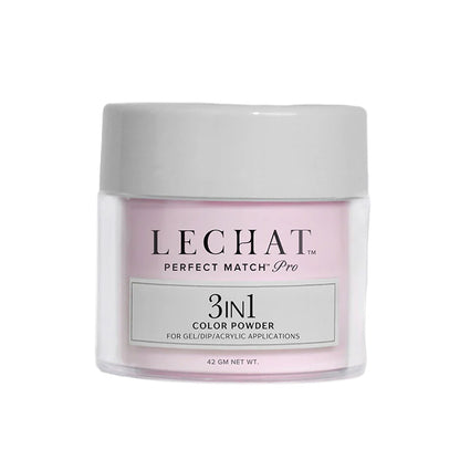LeChat Perfect Match Pro 3-in-1 Gel, Dip & Acrylic Powder Shy Girl 42g