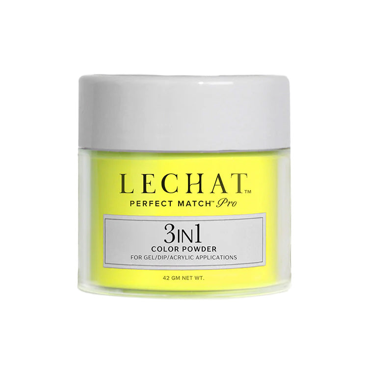 LeChat Perfect Match Pro 3-in-1 Gel, Dip & Acrylic Powder Lemon Zest 42g