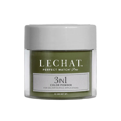 LeChat Perfect Match Pro 3-in-1 Gel, Dip & Acrylic Powder Deep Olive 42g