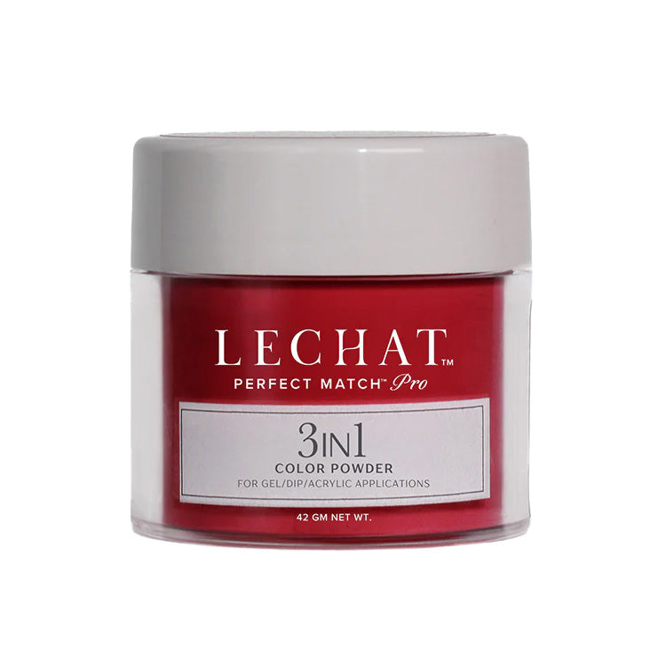 LeChat Perfect Match Pro 3-in-1 Gel, Dip & Acrylic Powder Ruby Tiara 42g