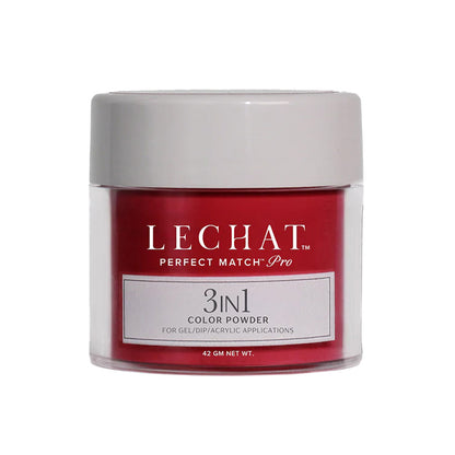 LeChat Perfect Match Pro 3-in-1 Gel, Dip & Acrylic Powder Ruby Tiara 42g
