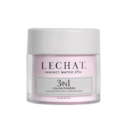 LeChat Perfect Match Pro 3-in-1 Gel, Dip & Acrylic Powder Soft Glance 42g