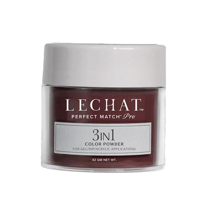 LeChat Perfect Match Pro 3-in-1 Gel, Dip & Acrylic Powder Crimson Cabernet 42g
