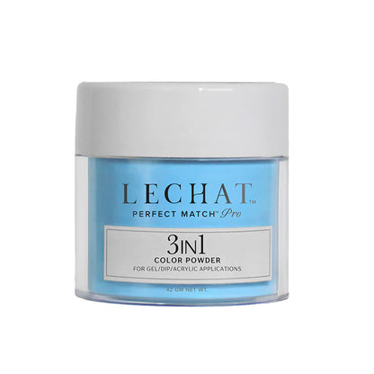LeChat Perfect Match Pro 3-in-1 Gel, Dip & Acrylic Powder Vivid Turquoise 42g