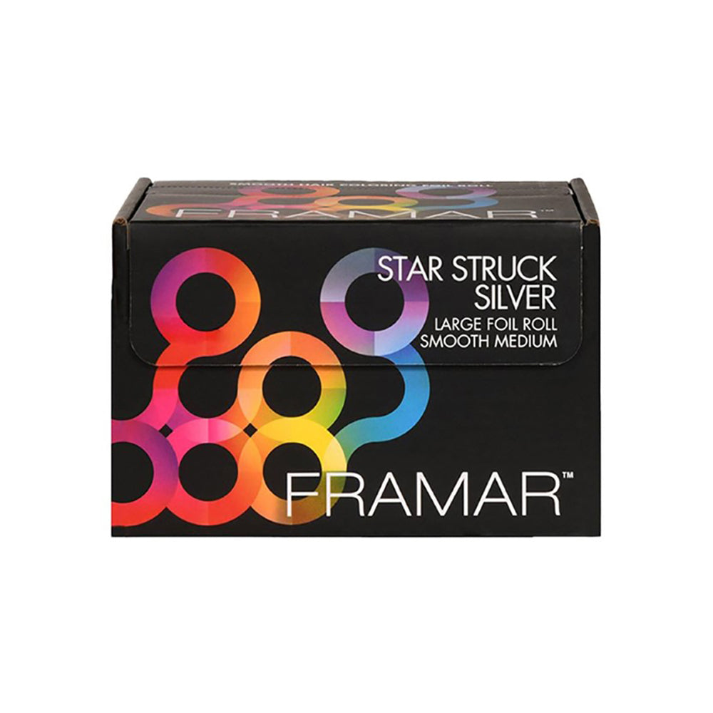 Framar Star Struck Silver - Embossed Roll Large Foil 1600ft