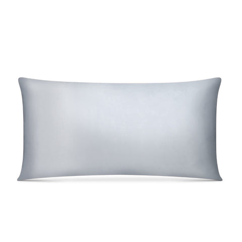 Royal Comfort Luxury Silk Pillow Case Twin Pack Silver