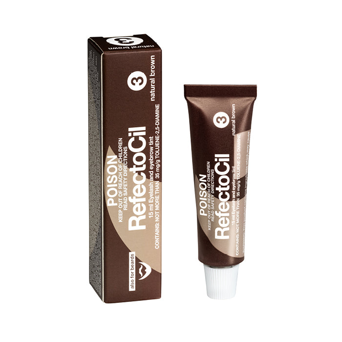 RefectoCil 3 Natural Brown Tint 15ml