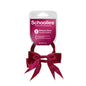 Schoolies #SC134 Ponytail Holder + Bow Mad Maroon 2pc
