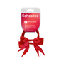 Schoolies #SC140 Ponytail Holder + Bow Radical Red 2pc