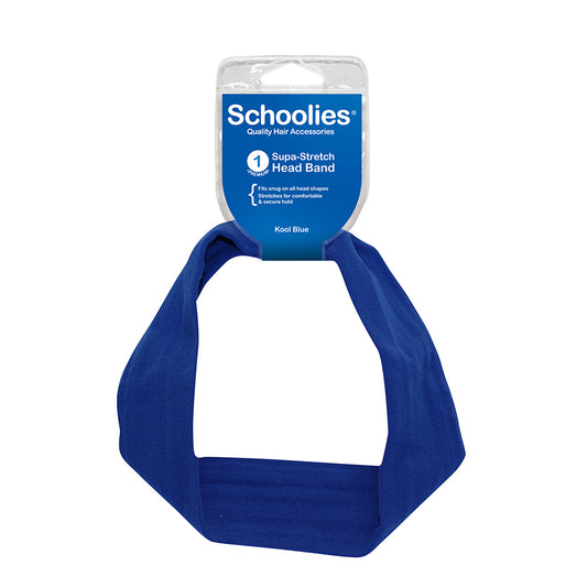 Schoolies #SC232 Headband Kool Blue 1pc