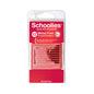 Schoolies #SC300 Metal Free Ponytail Holders Radical Red 12pc