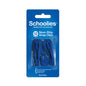 Schoolies #SC402 Non-Slip Snap Clips Kool Blue 12pc