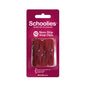 Schoolies #SC404 Non-Slip Snap Clips Mad Maroon 12pc