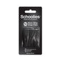 Schoolies #SC408 Non-Slip Snap Clips Wicked Black 12pc