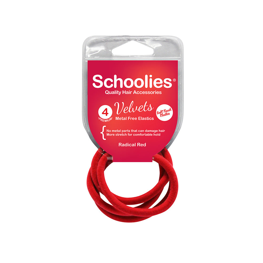 Schoolies #SC450 Velvets Radical Red 4pc