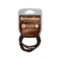 Schoolies #SC467 Metal Free Ponytail Holders Krazy Brown 6pc