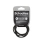 Schoolies #SC468 Metal Free Ponytail Holders Wicked Black 6pc
