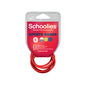 Schoolies #SC490 Sports Bands Radical Red 6pc