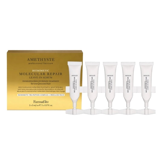 FarmaVita Amethyste Biomimetic Molecular Repair Leave-In Serum 5x5ml